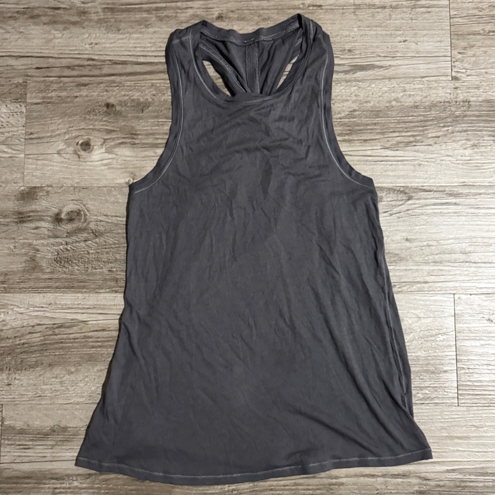 lululemon athletica Charcoal Racerback Tank